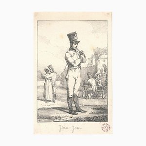 Jean-Jean - Original Lithograph by Horace Vernet - Early 19th Century