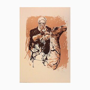 Tuareg - Original Etching by Sergio Barletta - 1976 ca.