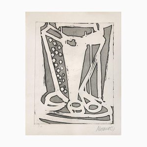 Untitled - 20th Century - Sante Monachesi - Etching - 1970 ca. 1970 ca.