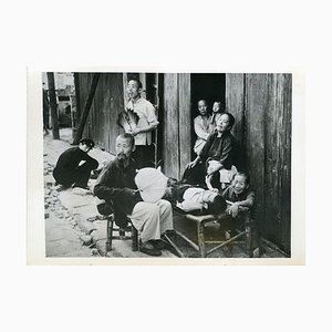 Evacuees in Hankou - Foto vintage 1938 1938