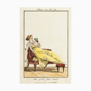 Ah qu'il faut saud! - From Modes et Manières du jour à Paris ... Frühes 19. Jahrhundert
