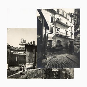 Via Alessandrina - Disappeared Rome - Two Vintage Photos Inizio XX secolo inizio XX secolo