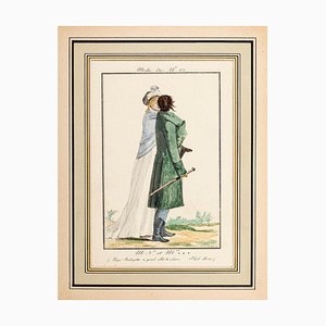 M. N. et Mme*** - From Modes et Manières du jour à Paris... Early 19th Century