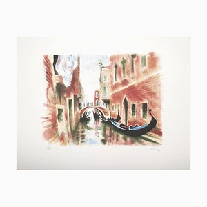 Venice - Original Lithograph 1960s 1960s