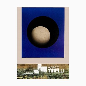 Poster espositivo vintage di Marco Tirelli - Galerie Di Meo, Parigi, 2006