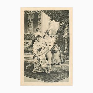 The Harem - Original Heliogravure - 1906 1906