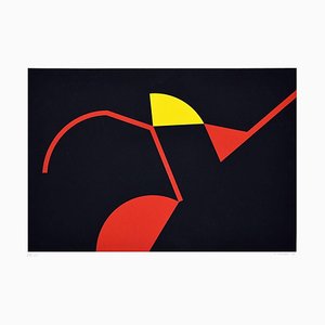 Tribal Colors - Serigrafía original de Renato Barisani - 1983