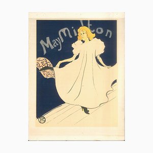 May Milton - Litografía original de H. de Toulouse-Lautrec 1951