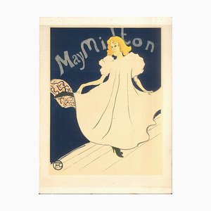 May Milton - Litografia originale di H. de Toulouse-Lautrec, 1951