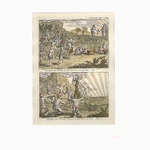 Ofertas y sacrificios para el sol entre los floridanos - de G. Pivati - 1746-1751 1746-1751
