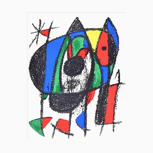 Composition V - Original Lithograph by Joan Mirò - 1974 1974