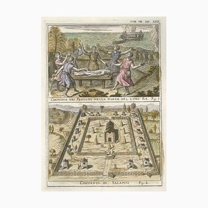 Trauerfeier des Königs und ein Kloster von Talapini - 1746-1751 1746-1751