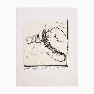 Unnecessary Violence - Original Etching by Walter Piacesi - 1970 1970