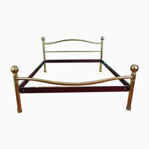 Brass & Metal Daybed, 1970s