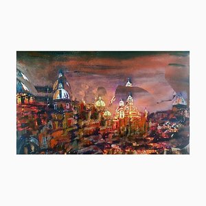 Dream Rome - Huile sur Toile par Laura D'Andrea - 2018 2018