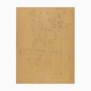 Dessin Untitled Original par Wifredo Lam - 1941 1941