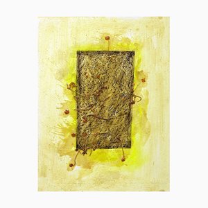 Grass Marks - Original Mixed Media by Claudio Palmieri - 2008 2008