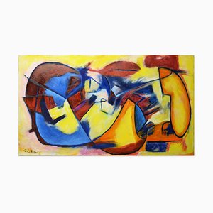 Post-Cubism - Oil Painting 2016 di Giorgio Lo Fermo 2016