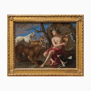 Orpheus - Original Oil on Canvas Attr. to Tommaso Salini - Early 17th Century Early 17th Century