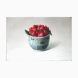 Strawberries - Original Oil on Canvas by Zhang Wei Guang - 2008 2008