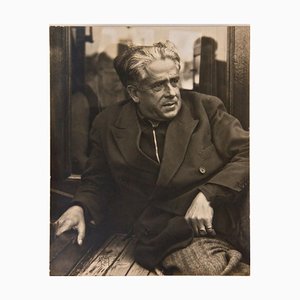 Retrato de Francis Picabia - Fotografía original de Man Ray - 1935 1935