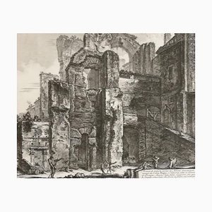 Avanzi di Antiche Terme in Albano Dénommé Cello Mano - par GB Piranesi 1764
