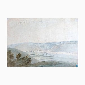 Wide Valley - Watercolor de Anonymous Flemish Master Siglo XVII Siglo XVII