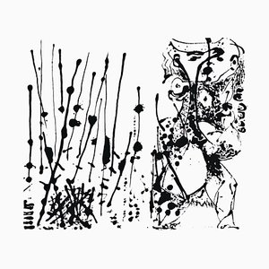Untitled - Expression no. Sérigraphie Originale Après Jackson Pollock - 1964 1964