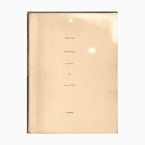 Miennes - de Tristan Tzara con aguafuertes originales de J. Villon - 1955 1955