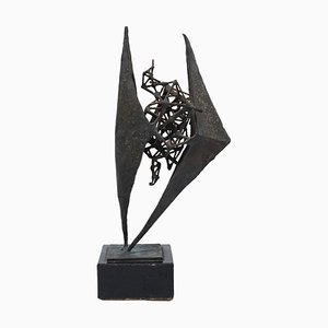 Lovers - Escultura Original de bronce de Luciano Minguzzi - años 50