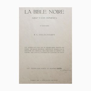 La Bible Noire - Suite di incisioni di RL Delechamps - 1921 1921