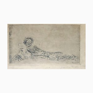 Gravure à l'Eau-Forte par James Ensor - 1888 1888