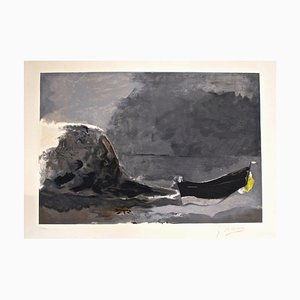 Marine Noire - Lithograph after Georges Braque - 1956 1956