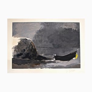 Marine Noire - Lithographie nach Georges Braque - 1956 1956