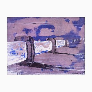 Untitled 2 - Original Tinte und Aquarell von F. Canovas - 2002 2002