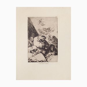 Gravure à l'Eau-Forte Origina par Francisco Goya - 1868 1868