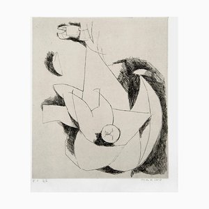 Le Miracle - Original Etching by Marino Marini - 1960 1960