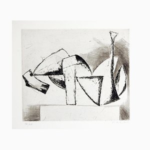 The Cry - Original Etching by Marino Marini - 1962 1962