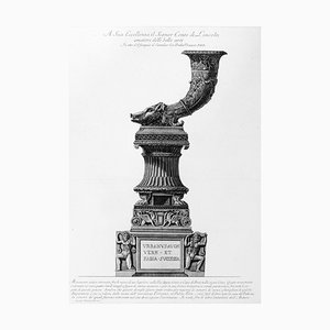 Antikes Denkmal aus dem Rind eines Sepolcro auf der Via Appia - 1778 1778