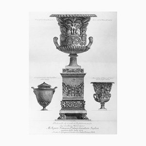 Vasi antichi - Gravure à l'eau-Forte par GB Piranesi - 1778 1778