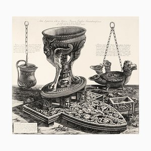 Altra veduta del medesimo in prospettiva - Grabado de GB Piranesi - 1778 1778