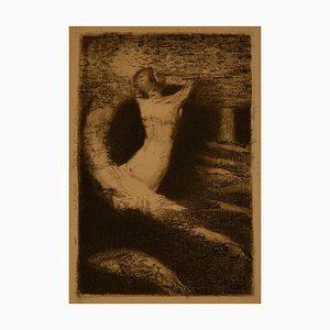 Odilon Redon, Passage d'une Ame, 1891, Grabado