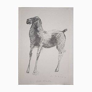 Marino Marini, Horse-1, 1948, Lithograph