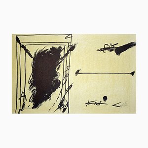 Sans Titre (Untitled) - Original Lithograph by Antoni Tàpies