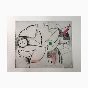 Immaginazione de Marino à Stravinsky, 1972, Eau-forte