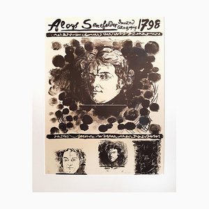 Litografia di Aloys Senefelder - Litografia originale di Graham Sutherland - 1971 1971