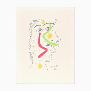 Le goût du Bonheur - 16.5.64 IV - Lithographie Originale d'Après P. Picasso 1998