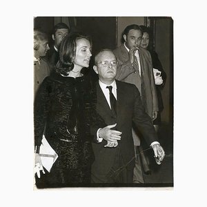 Truman Capote e Lee Radziwill - Foto vintage di Ron Galella - 1969 1969