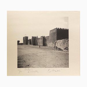 Una cinta muraria in Tunisia - Tunisiaca - Fotolitografia di Bettino Craxi - 1996 1996