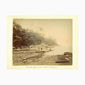 View of a Bay in the Seto Inland Sea - Hand-Colored Albumen Print 1870/1890 1870/1890